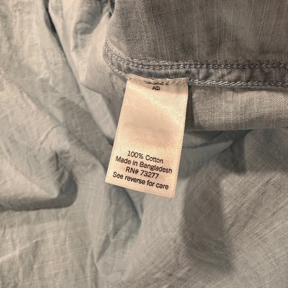 Sonoma Light Blue Button Down Shirt - Picture 4 of 4